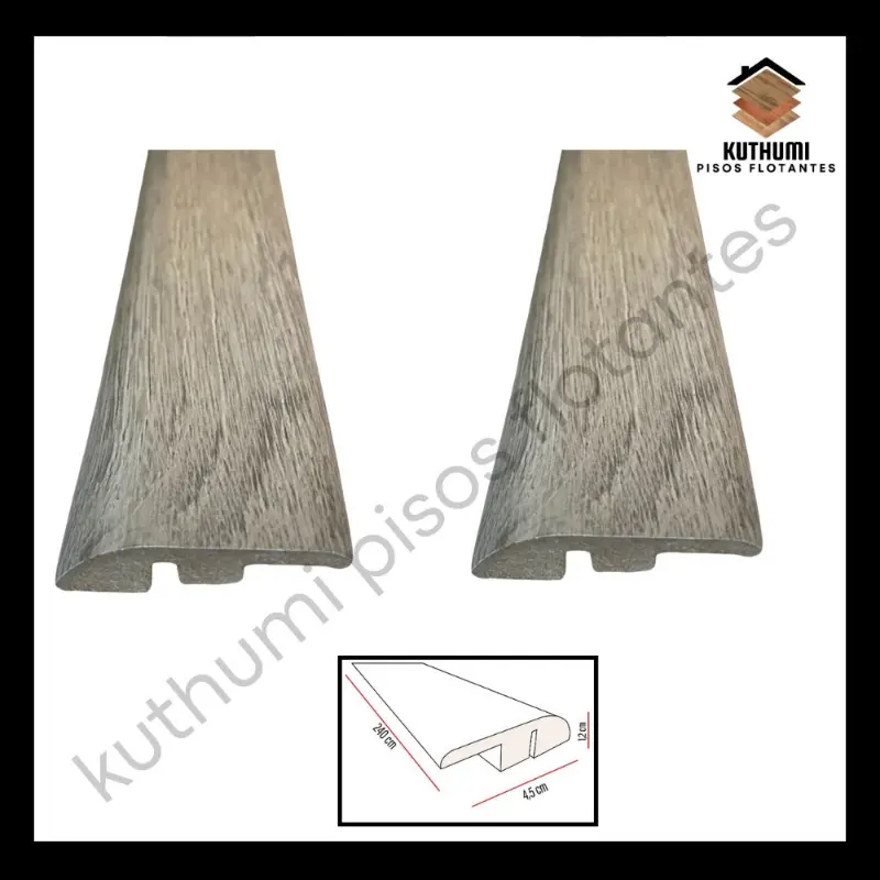 Pisos flotantes en oferta Moldura Cubrejunta R