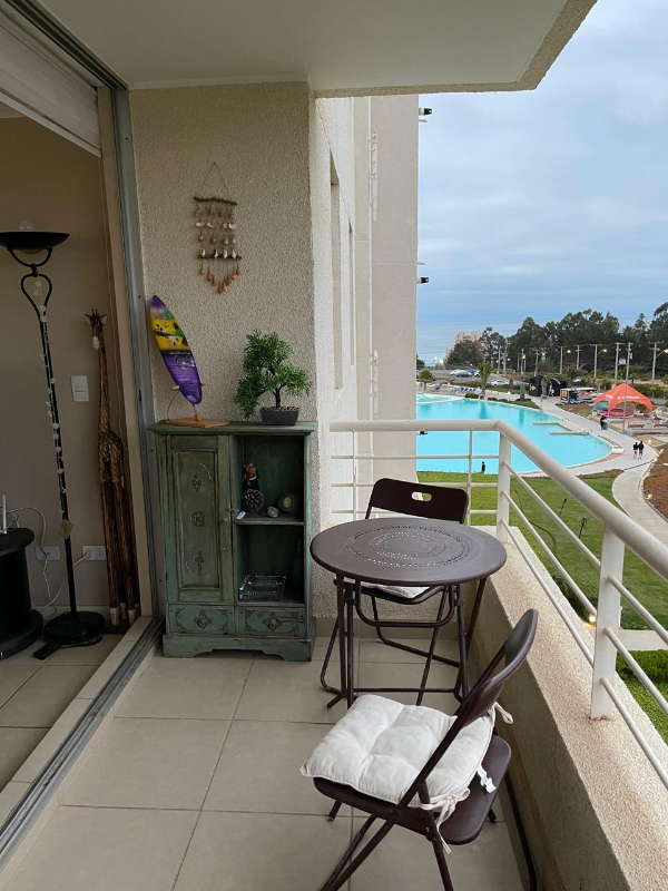 Departamento en bello Resort, Laguna Bahía de Algarrobo